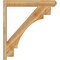 Ekena Millwork Merced Craftsman Rough Sawn Outlooker, Western Red Cedar, 6"W x 36"D x 40"H OUT06X36X40MRC04RWR - alternate 2